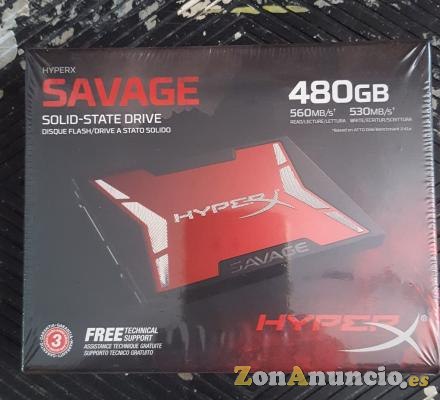 SSD SAVAGE HYPERX 480G